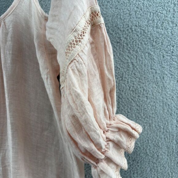SUNDAY St. Tropez Julia Linen Embroidered Dress - Picture 6 of 8